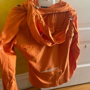Brand new with tags orange lightweight convertible jacket